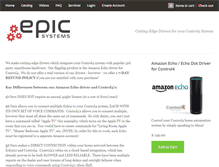 Tablet Screenshot of epic-systems.com
